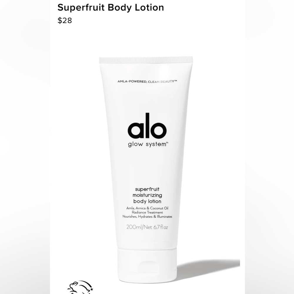 NWT Alo super fruit body lotion